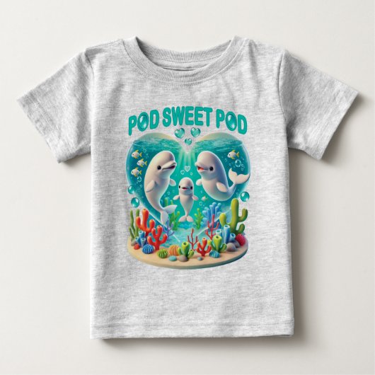 "Pod Sweet Pod" Whale-familie (Voorkant)