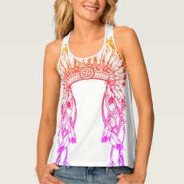 podALMIGHTY.net BIG CHIEF RAINBOW Tanktop