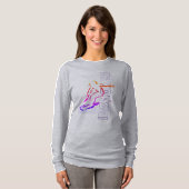 podalmighty.net BUKOWSKI SURFER GIRL RASH GUARD T-shirt (Voorkant volledig)