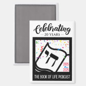 Podcast 20ste Jubileum Magnet (Voorkant / Achterkant)