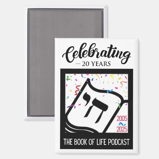 Podcast 20ste Jubileum Magnet (Voorkant / Achterkant)