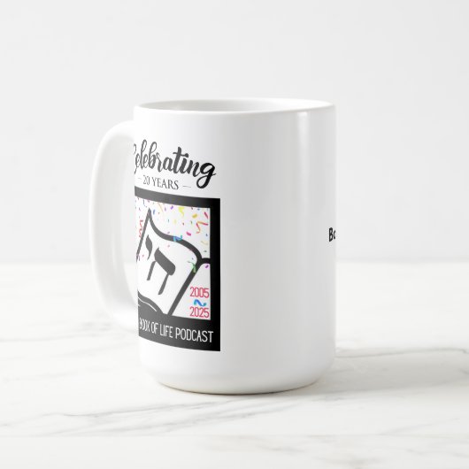 Podcast 20ste Jubileum Mok (Voorkant links)