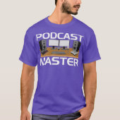 Podcast App Equipment Mixer Tshirt for (Voorkant)