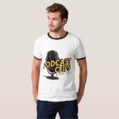 Podcast Clips: Uw dagelijkse dosis audio-T-shirt T-shirt (Voorkant volledig)
