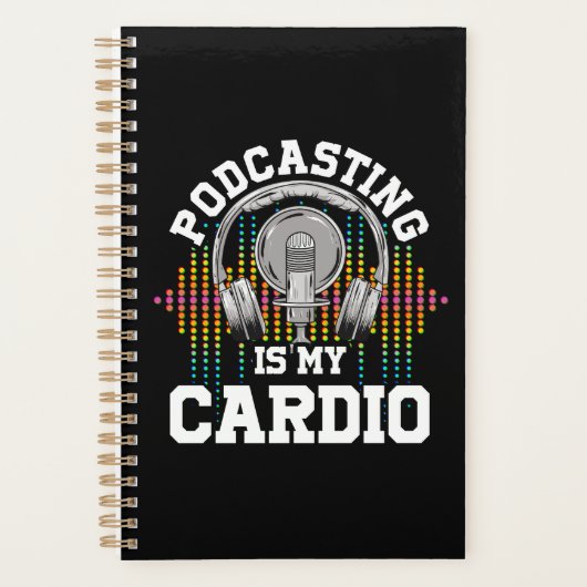Podcast Content Creators Radio Show Podcasting Planner (Voorkant)