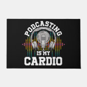 Podcast Content Creators Radio Show Podcasting T- Deurmat (Voorkant)