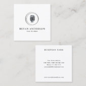 Podcast Host - Old Microphone Visitekaartje (Voorkant / Achterkant)