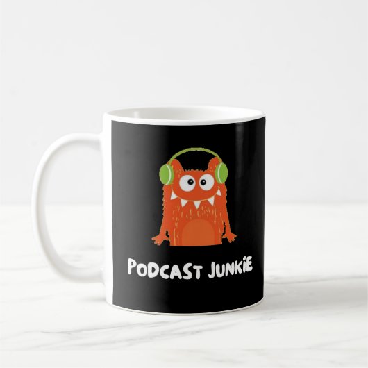 Podcast junkie koffiemok (Links)
