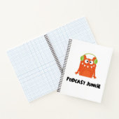 Podcast junkie notitieboek (Binnen)