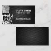 podcast | Microfoon Visitekaartje (Voorkant / Achterkant)