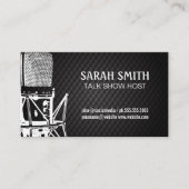 podcast | Microfoon Visitekaartje (Voorkant)