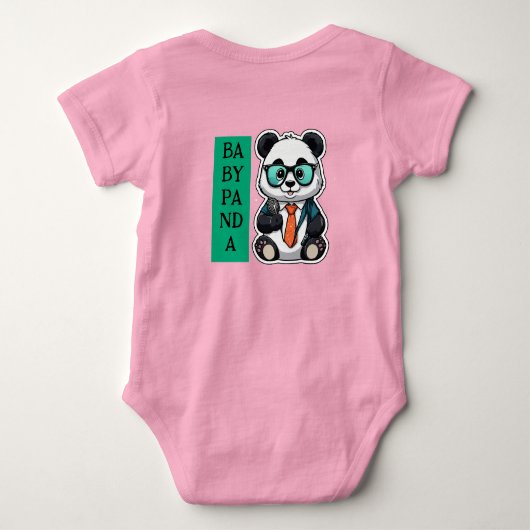 Podcast Panda - De Coolste Presentator in de Bambo Romper (Achterkant)