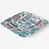 Podcast  papieren bordje (Gebogen)