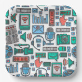 Podcast  papieren bordje (Voorkant)