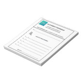 Podcast recept notitieblok (Linkerzijde)