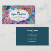 Podcast Slogans visitekaartjes (Voorkant / Achterkant)