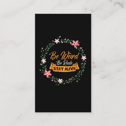 Podcast voor echte misdaad is vreemd: wodheid in l visitekaartje (Voorkant)