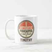 Podcaster Gift Funny Podcasting Jornalist Koffiemok (Links)
