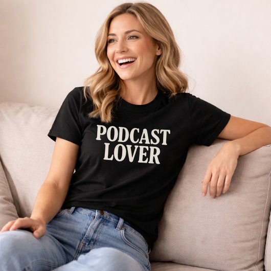 Podcastliefhebber T-shirt