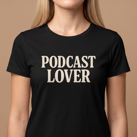Podcastliefhebber T-shirt