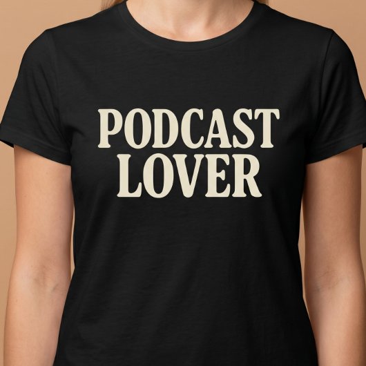 Podcastliefhebber T-shirt