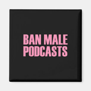 Podcasts voor feministische kleding magneet