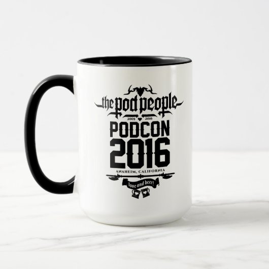 PODCON 2016 logo zwarte verticale mokken en dergel (Links)
