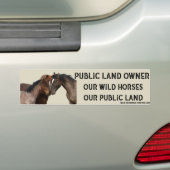 Podemsticker voor de landeigenaar bumpersticker (Op auto)