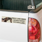 Podemsticker voor de landeigenaar bumpersticker (Op Truck)