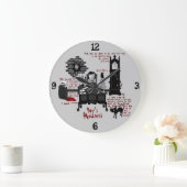 'Podemwaanzin' (Versie 2) Klok (Huis)