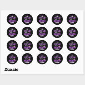 Podenco Greyhound Hond Grappig cadeau idee Ronde Sticker (Vel)