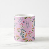 Podenco hond en Galgo  Lila Roze Koffiemok (Center)