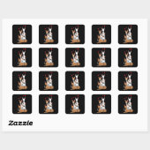 Podenco Honden Vierkante Sticker (Vel)