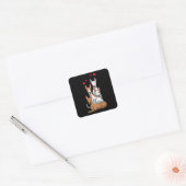 Podenco Honden Vierkante Sticker (Envelop)