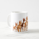 Podenco-opstelling Koffiemok (Voorkant links)
