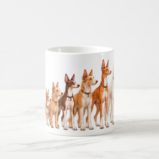 Podenco-opstelling Koffiemok (Center)