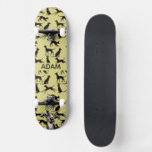 Podenco Pattern Skate Deck (Voorkant)