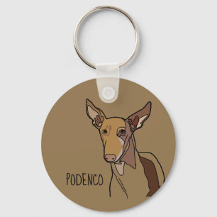 podenco sleutelhanger