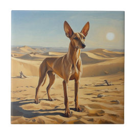 Podenco van de Pharao Tegeltje