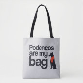 Podencos is mijn tas Ibizan Hound-ontwerp (Voorkant)