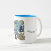 Poder Del Aguila Tweekleurige Koffiemok (Voorkant rechts)