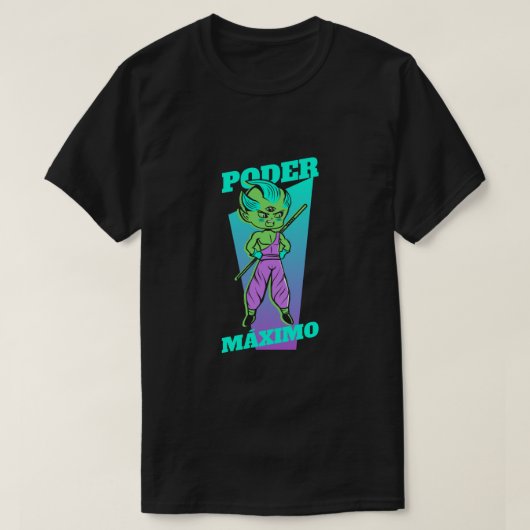 Poder maximo - shirt - t-shir - animatie (Design voorkant)