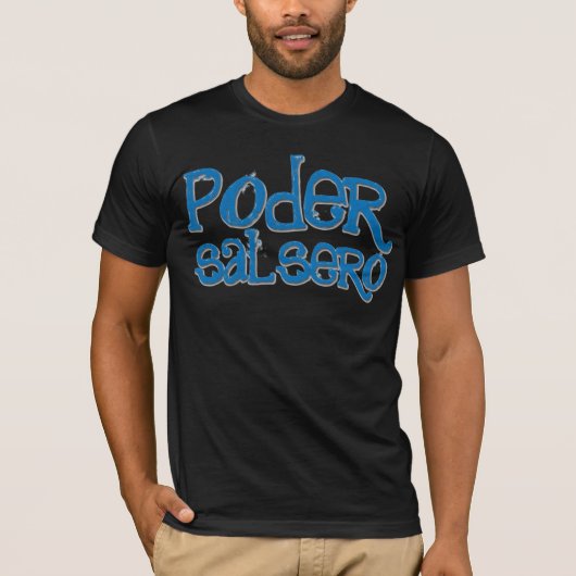 Poder Salsero T-shirt (Voorkant)