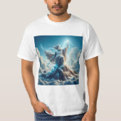 Poder y Majestad: Zeus, el Dios del Trueno T-shirt (Voorkant)