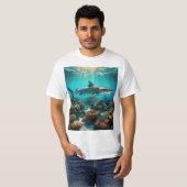 Poderoso y Majestuoso: El Tigre de los Mares T-shirt (Voorkant volledig)