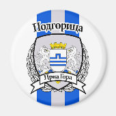Podgorica Magneet (Voorkant)