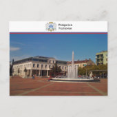 Podgorica - Montenegro Briefkaart (Voorkant)