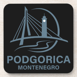 Podgorica Montenegro Europa Bier Onderzetter