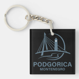Podgorica Montenegro Europa Sleutelhanger