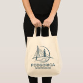 Podgorica Montenegro Europa Tote Bag (Voorkant (product))